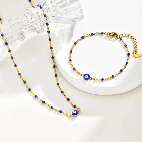 Gold_Evil_Eye_Neckchain_Set_Bracelets_For_Women